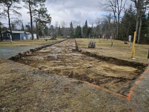 Excavation, Twin Mountain
