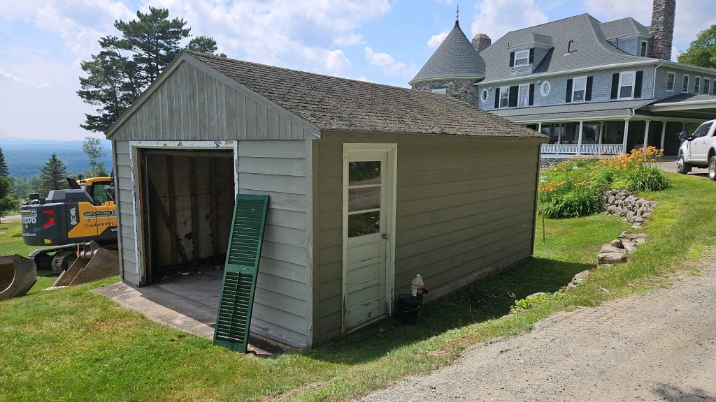Shed before Demo, Jefferson, NH