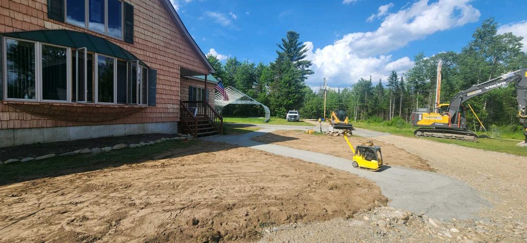 Walkway, Excavation